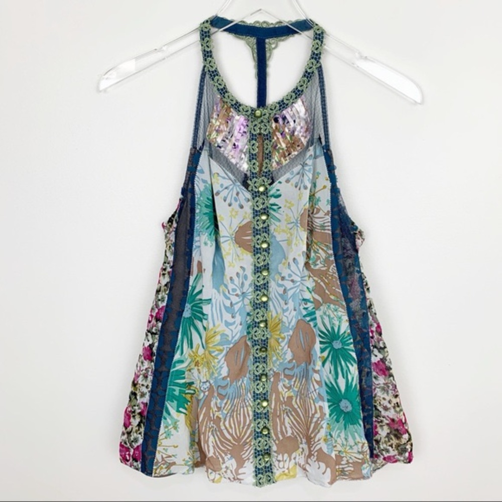 Wilderflora Patchwork Racerback